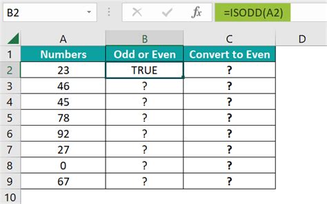 excel odd or even|excel if number is even.